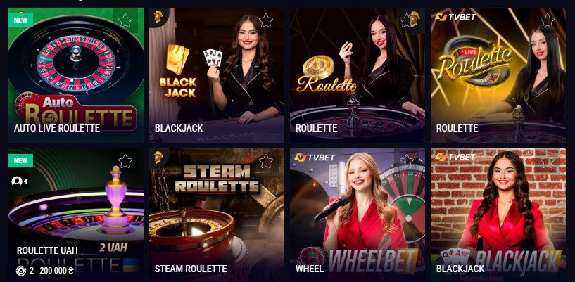 live casino Favbet